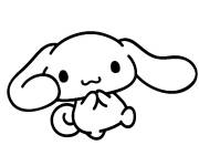 Coloriage Cinnamoroll timide