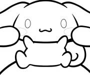 Coloriage Cinnamoroll tout en se relaxant