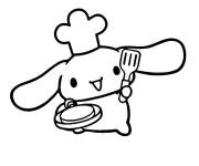 Coloriage Cuisinier Cinnamoroll
