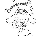 Coloriage Feuille de Cinnamoroll