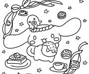Coloriage Illustration Cinnamoroll