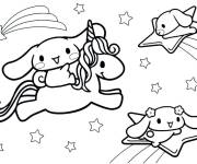 Coloriage Le monde magique de Cinnamoroll
