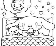Coloriage Les doux r&ecirc;ves de Cinnamoroll