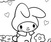 Coloriage Personnage My melody de Cinnamoroll