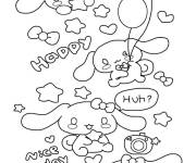 Coloriage Sanrio Cannelle pour enfants