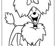 Coloriage et dessins gratuit Cleo de dessin anim&eacute; Clifford à imprimer