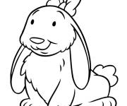 Coloriage Jonquille, l'ami de Clifford