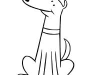 Coloriage Mac, l'ami du chien Clifford