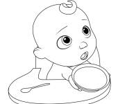 Coloriage B&eacute;b&eacute; Jay JJ mignon