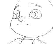 Coloriage B&eacute;b&eacute; JJ Jay facile