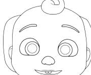 Coloriage B&eacute;b&eacute; JJ vas dormir