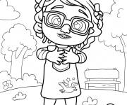 Coloriage Bella l'amie de B&eacute;b&eacute; Jay JJ