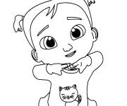 Coloriage Cocomelon personnage &agrave; colorier