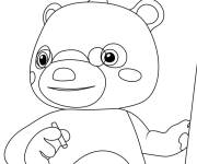 Coloriage Ours de Cocomelon
