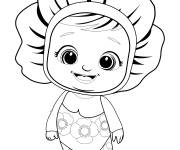 Coloriage B&eacute;b&eacute; Chef Ava