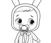 Coloriage B&eacute;b&eacute; Coney en tenu mignon
