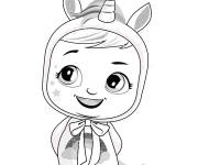 Coloriage B&eacute;b&eacute; Dreamy