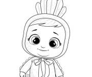 Coloriage et dessins gratuit B&eacute;b&eacute; F&eacute;li aimable à imprimer