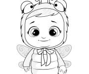 Coloriage B&eacute;b&eacute; Lila