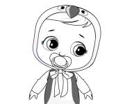Coloriage B&eacute;b&eacute; Pingui de Cry Babies