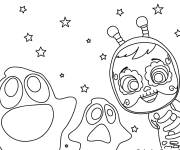 Coloriage Cry Babies pour Halloween