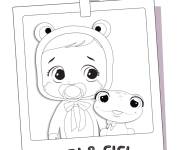 Coloriage Fibi et Fifi