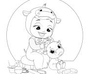 Coloriage Hippos Hoppy et Poppy