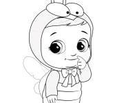 Coloriage L'abeille lucy