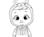 Coloriage Lama Lena de Cry Babies