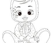 Coloriage Licorne de Cry Babies