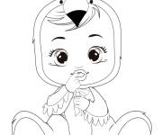 Coloriage Perroquet Laurie de Cry Babies