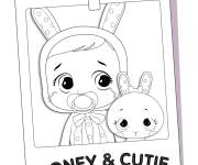 Coloriage Photo de Coney et Cutie