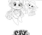 Coloriage Sc&egrave;ne de Cry Babies Magic Tears