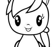 Coloriage et dessins gratuit Cheerilee de Cutie Mark Crew à imprimer