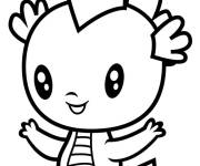 Coloriage et dessins gratuit Crew Spike de dessin anim&eacute; Cutie Mark à imprimer
