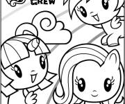 Coloriage et dessins gratuit Cutie Mark Crew dessin anim&eacute; à imprimer