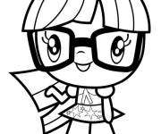 Coloriage Twilight Sparkle mignonne de dessin anim&eacute;