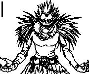 Coloriage Anime Death Note Ryuk