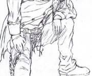 Coloriage Mello dans Death Note