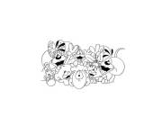 Coloriage et dessins gratuit Personnages de dessin anim&eacute; Diddl à imprimer