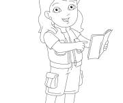Coloriage Alicia de Go Diego
