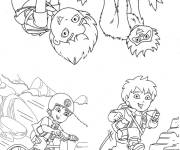 Coloriage et dessins gratuit Film Go Diego Go à imprimer