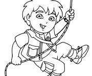 Coloriage et dessins gratuit Go Diego Go film à imprimer