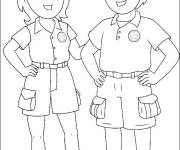 Coloriage et dessins gratuit Go Diego pour enfant à imprimer