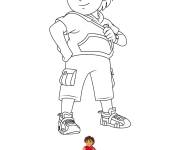 Coloriage Les aventure de Go Diego