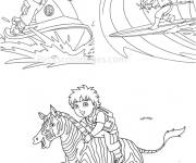 Coloriage et dessins gratuit Les aventures de Diego cartoon à imprimer