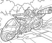 Coloriage Digimon Beelzemon