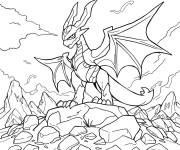 Coloriage Digimon Greymon