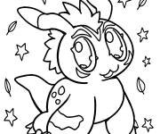 Coloriage Gomamon kawaii
