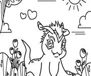 Coloriage Image Gomamon de Digimon Aventure